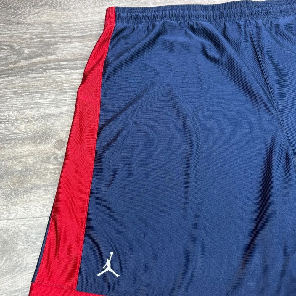 Saint Josephs University Shorts Mens XL Blue Dazzle Baggy Basketball Jordan VTG